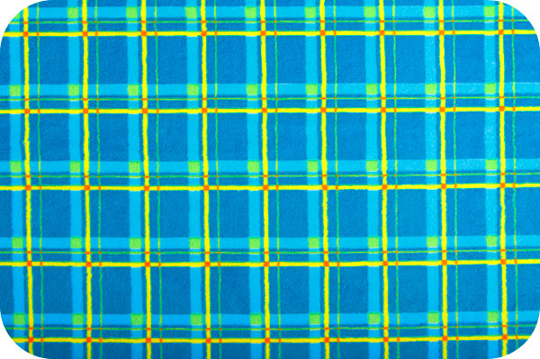 Plaid Cuddle Azure